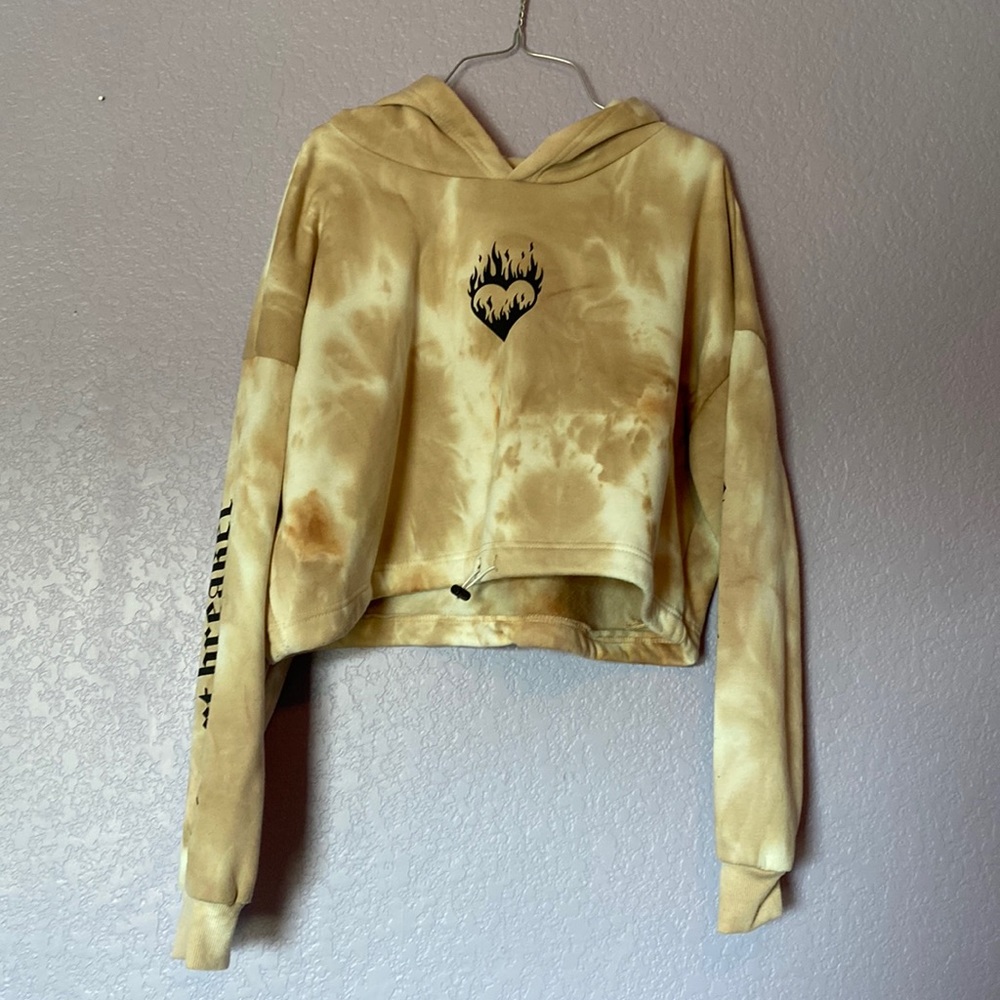 Juniors XL Cropped Hoodie